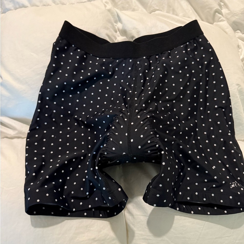 Terry Bicycle Women's
Cycling Bike Shorts Polka
Dot Padded